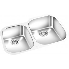 GEMINI GE301R Undermount Double Kitchen Sink