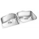 GEMINI GE608 Butterfly Double Kitchen Sink