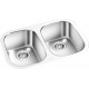 KM7272 - Gemini Smallest Double Kitchen Sink