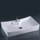 CAS2717 - RECTANGULAR BATHROOM PORCELAIN CERAMIC SINK