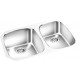 GEMINI KM1612 Undermount Double Kitchen Sink