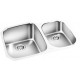 GEMINI KM1615 Undermount Double Kitchen Sink